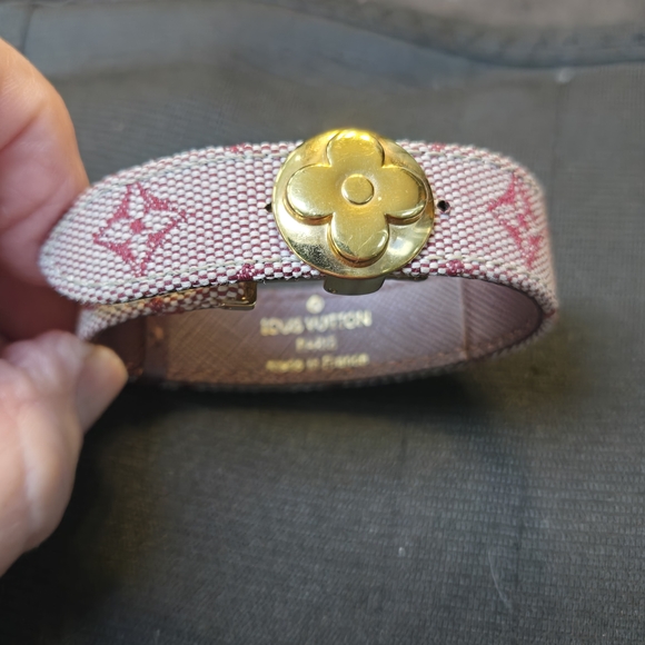 Authentic LOUIS VUITTON Monogram Mini Canvas Good Luck Bracelet - Picture 7 of 15